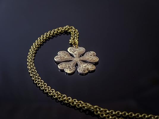Black Clover Five‑Leaf Grimoire Pendant - image 4